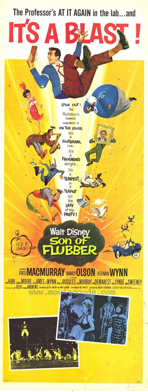 Son of Flubber - movie POSTER (Style B) (11" x 17") (1963) - Walmart.com