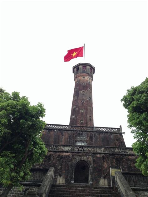 Cột Cờ Hà Nội (Hanoi Flag Tower) in Ba Đình, Thành Phố Hà Nội Tower Of Hanoi, Cn Tower, Four ...