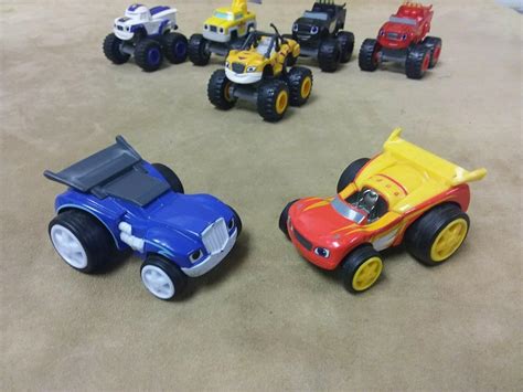 Nick Jr. Blaze And The Monster Machines Diecast Cars & Trucks Lot Of 7 ...