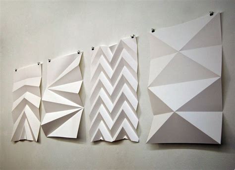 Folded posters by Campo | Paper sculpture, Paper architecture, Origami art