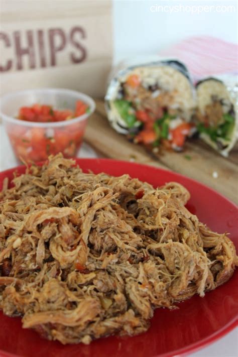 Slow Cooker Copycat Chipotle Carnitas Recipe - CincyShopper