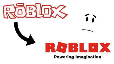 Evolution of roblox Logos