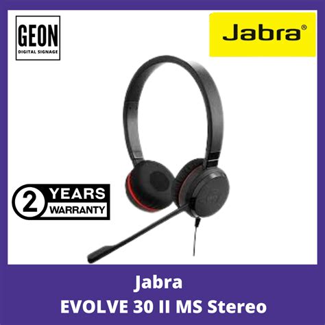 Jabra EVOLVE 30 II MS Stereo - Geon Asia