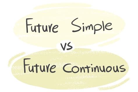 "Future Simple" vs. "Future Continuous" in English | LanGeek