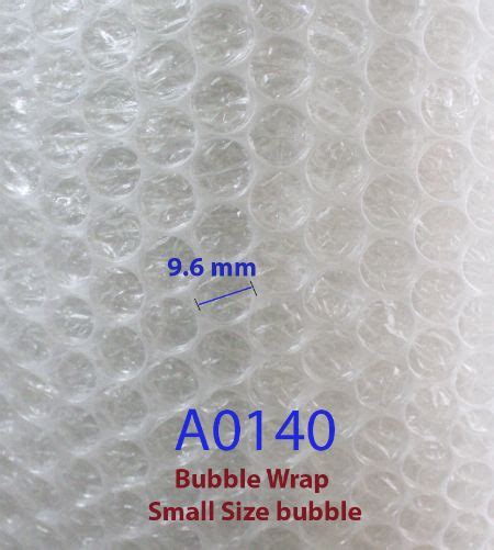 A0140 Heavy Duty Bubble Wrap Roll Small Bubbles 9.6 Mm 2 Ply 40 Inches ...