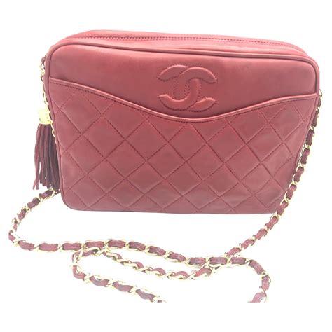 CHANEL Pink Chain Around Shoulder Crossbody Bag Flap Quilted at 1stDibs