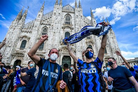 Inter Milan Fans Celebrate 1st Serie A Title Victory Since 2010 - Sports