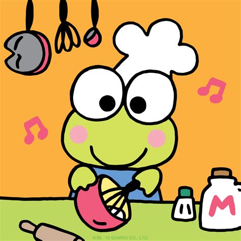 Keroppi - Thanksgiving has got Keroppi determined to cook!... | Facebook