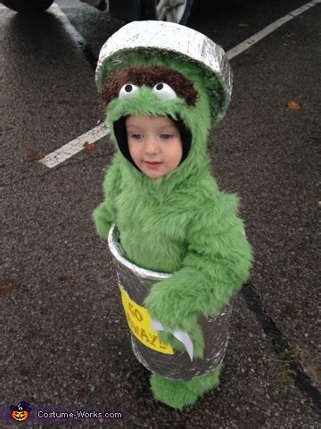 Oscar The Grouch Halloween Costume - Photo 3/5