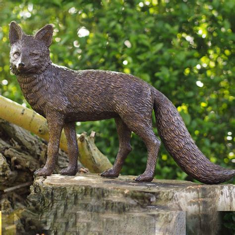 Outdoor Decorative Garden Bronze Animals Statue Life Size Bronze Wild ...