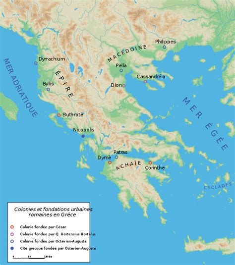 Nicopolis-Map roman cities in Greece | From Wikipedia for my… | Flickr