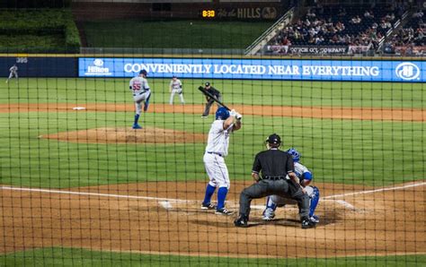 An Iconic Night At The Durham Bulls Baseball Game, NC