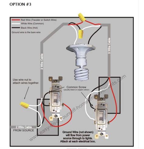 3 Way Switch Wiring Diagram Pdf - Cadician's Blog