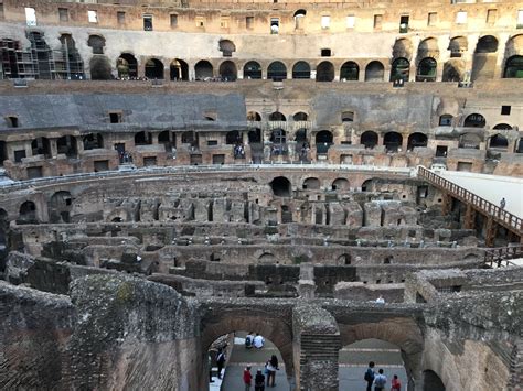 Inside of the Roman Colosseum in Rome [OC] : r/AncientWorld