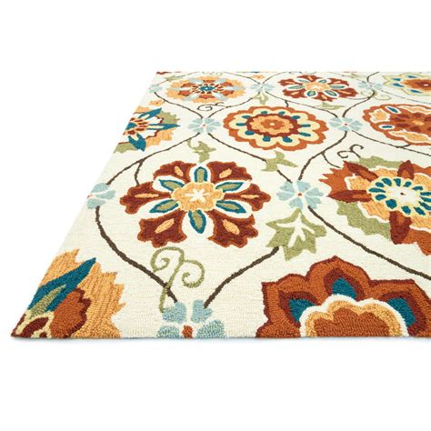 Loloi Rugs Summerton Ivory Spice Rug & Reviews | Wayfair