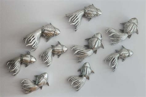 17 Creative Metal Fish Wall Art Ideas for Whimsical Decor