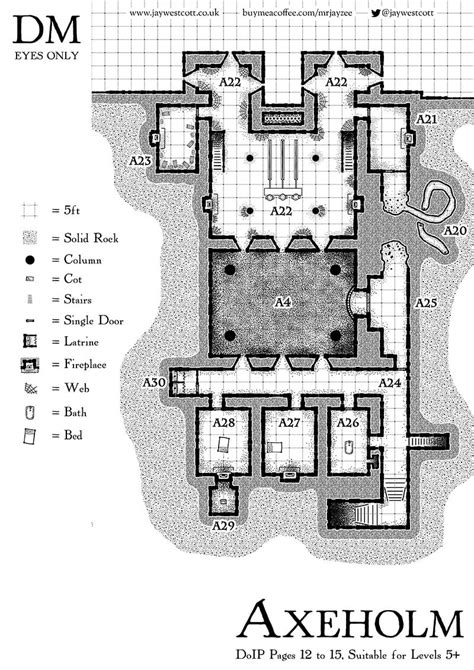 Axeholm (Printer Friendly Maps) : r/DragonOfIcespirePeak