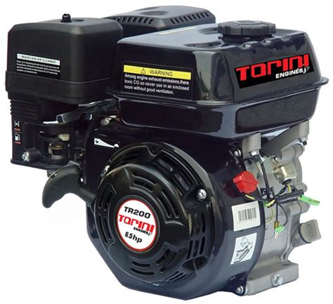 TR200Q, Torini 6.5hp Petrol Engine