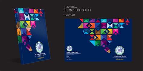 School Diary Cover Page Design | Images :: Behance