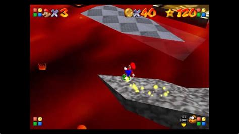 SM64 - Lethal Lava Land 100 Coins - 0x A Presses - YouTube