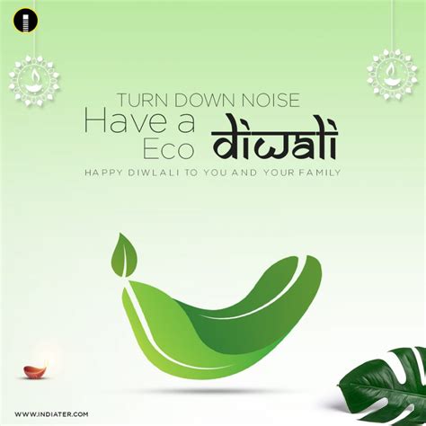 Free Eco Friendly Diwali Wishes Images With Happy Diwali Slogans - Indiater