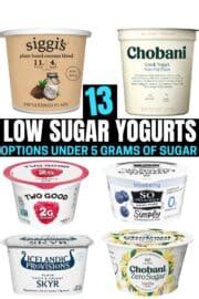 13 Low Sugar Yogurt Options | Under 5 Grams Of Sugar Each