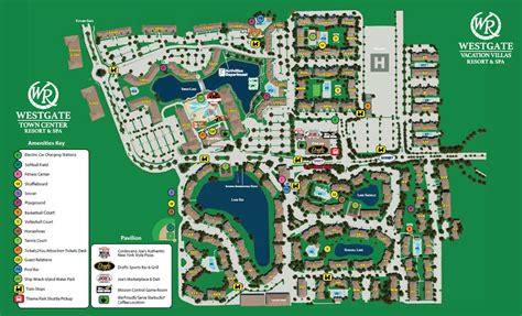 Westgate Town Center Resort Map | Kissimmee Fl