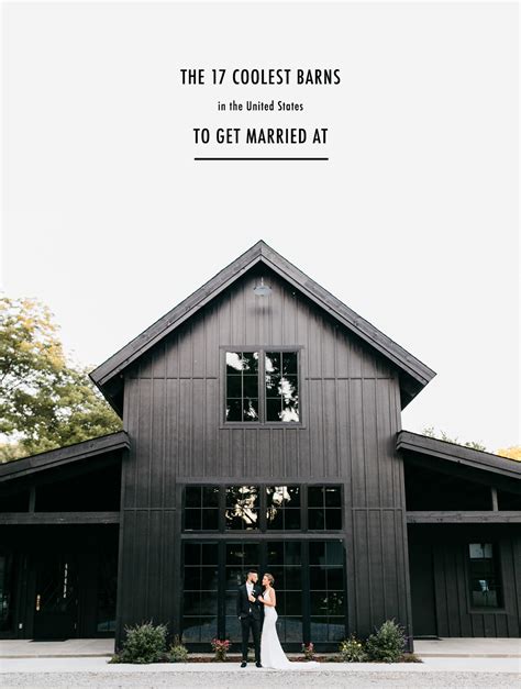 The 17 Coolest Barns to Get Married At in the United States | Green Wedding Shoes