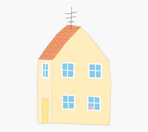 Peppa Pig House Png , Free Transparent Clipart - ClipartKey