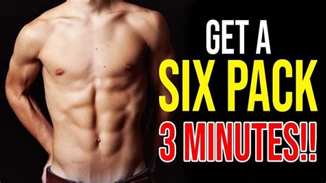 how to get a six pack in 1 week for kids - YouTube