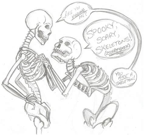 Day Sixteen - Spooky, Scary, Skeletons by ChillyAcademicIV | Spooky Scary Skeletons | Know Your Meme