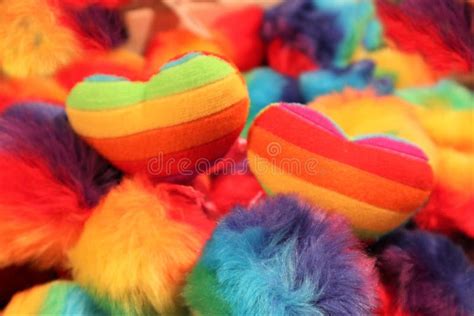 Gay Lgbt Flag Painted Rainbow Heart Stock Image - Image of heart ...