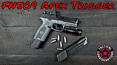 Apex FN 509 Flatty Trigger - Tactical Considerations