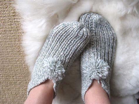 Patterns Knit Slippers | Free Patterns