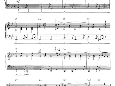 CHANSON D'AMOUR - Easy Sheet Music