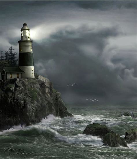 Approaching Storm by Tammara Markegard | Lighthouses photography, Lighthouse pictures ...