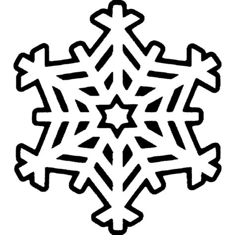 Snowflake shape crystal Royalty Free Stock SVG Vector