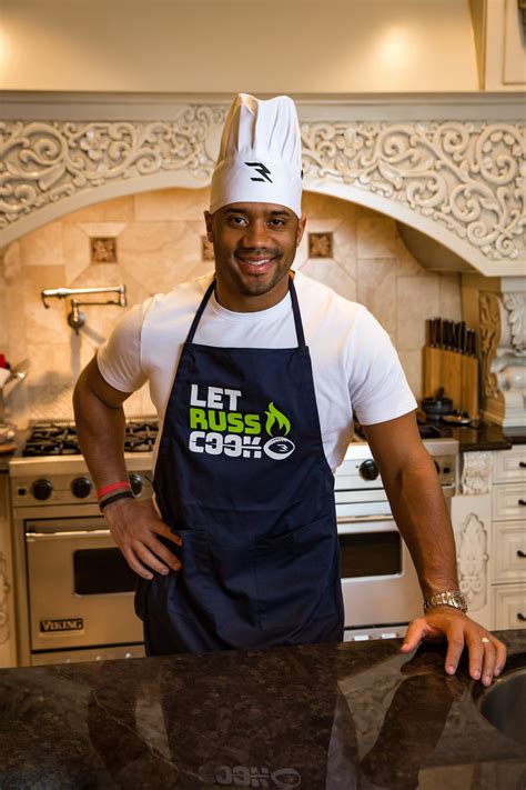 Russell Wilson Trades the Field For the Kitchen with “Let Russ Cook ...