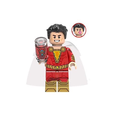 Shazam New Version Lego Superheroes Minifigure Block Toys