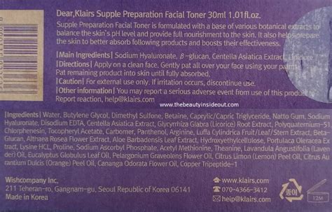 Klairs Supple Preparation Facial Toner Unscented vs Scented Review