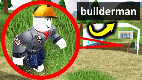 Builder Man And Robotman Roblox