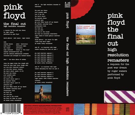 Pink Floyd - The Final Cut (High Resolution Remasters) (2018, CD) | Discogs