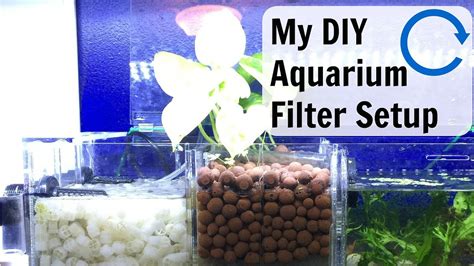 My DIY Aquarium Filter Setup - YouTube