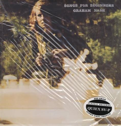 Graham Nash Songs For Beginners US vinyl LP album (LP record) (375051)