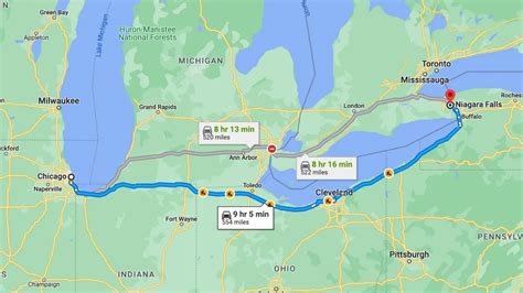 Chicago To Niagara Falls Road Trip & Drive (2024 Edition)