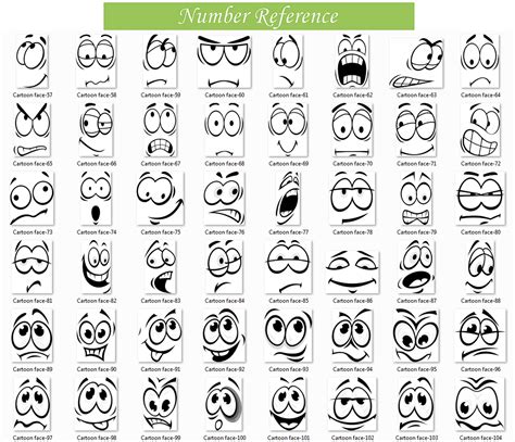 Emotion Faces Clipart Emoji Faces Cartoon Faces Svg Feeling - Etsy UK