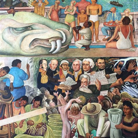 DIEGO RIVERA CITY COLLEGE MURAL