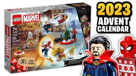 Lego Marvel avengers infinity saga 2023 advent calendar officially revealed | Toy Network