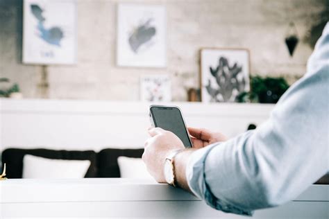 Man Holding iPhone - Church stock photos