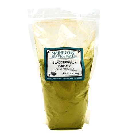 Bladderwrack Powder - Wild Atlantic - Organic – Maine Coast Sea Vegetables